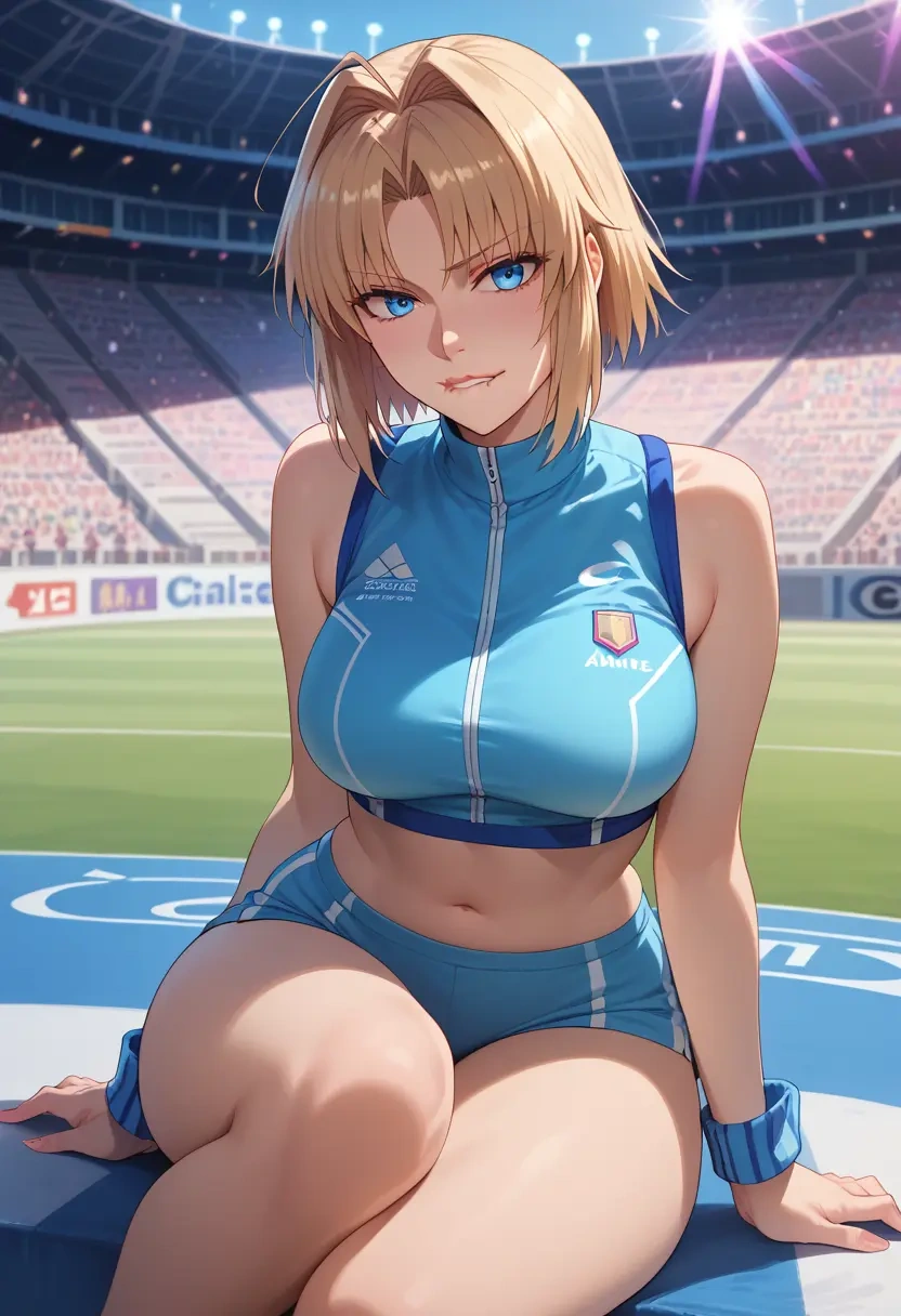 tsukihime,ciel_(tsukihime),athletic  - 