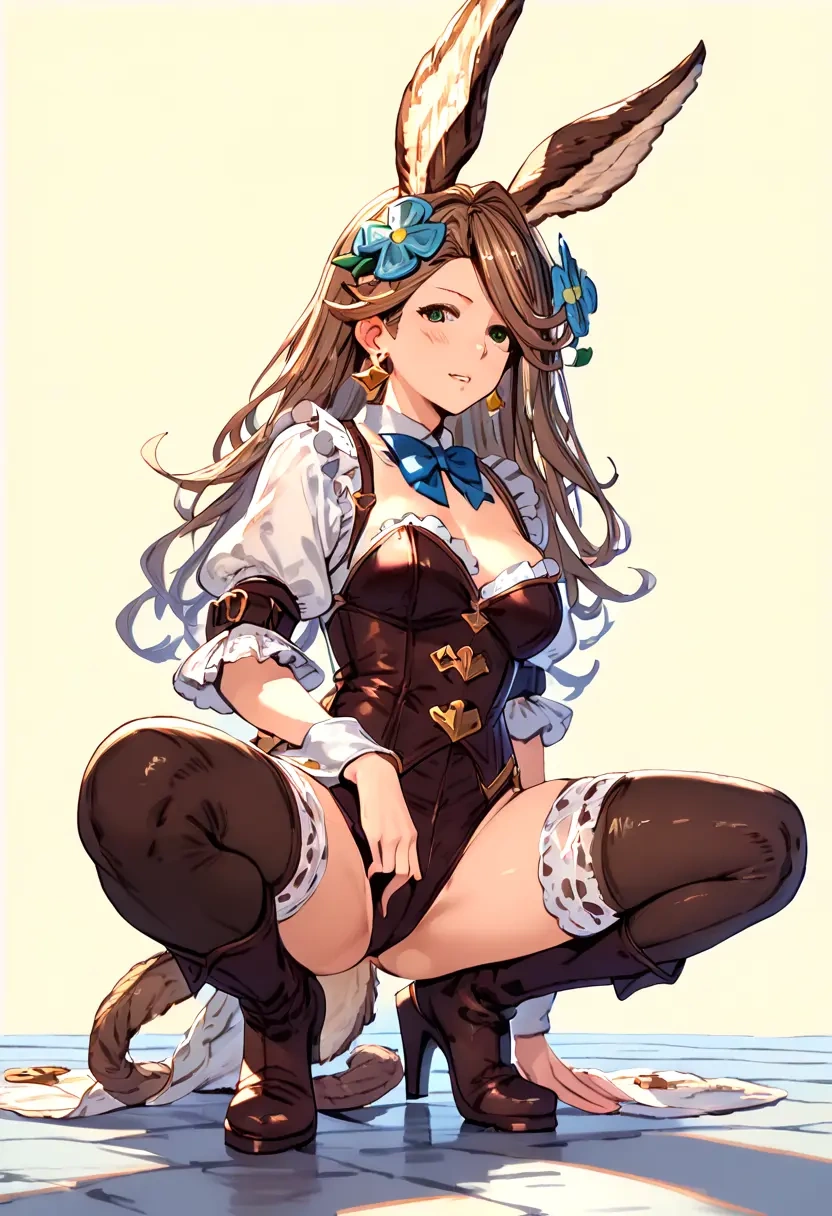 granblue_fantasy,clarisse_(granblue_fantasy),bunny girl  - 