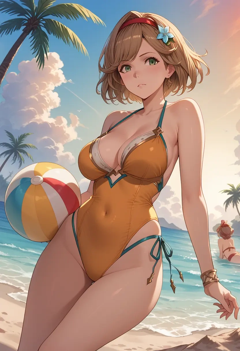 granblue_fantasy,clarisse_(granblue_fantasy),bikini  - 