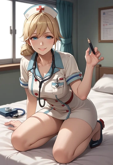 kantai_collection,colorado_(kancolle),nurse  - AI generated anime art