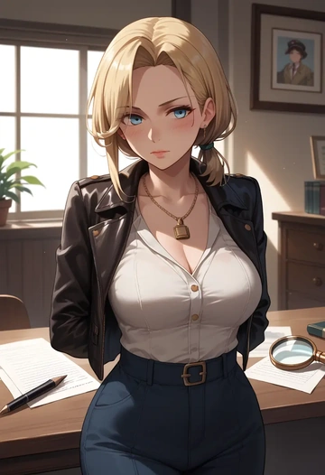 kantai_collection,colorado_(kancolle),detective  - AI generated anime art