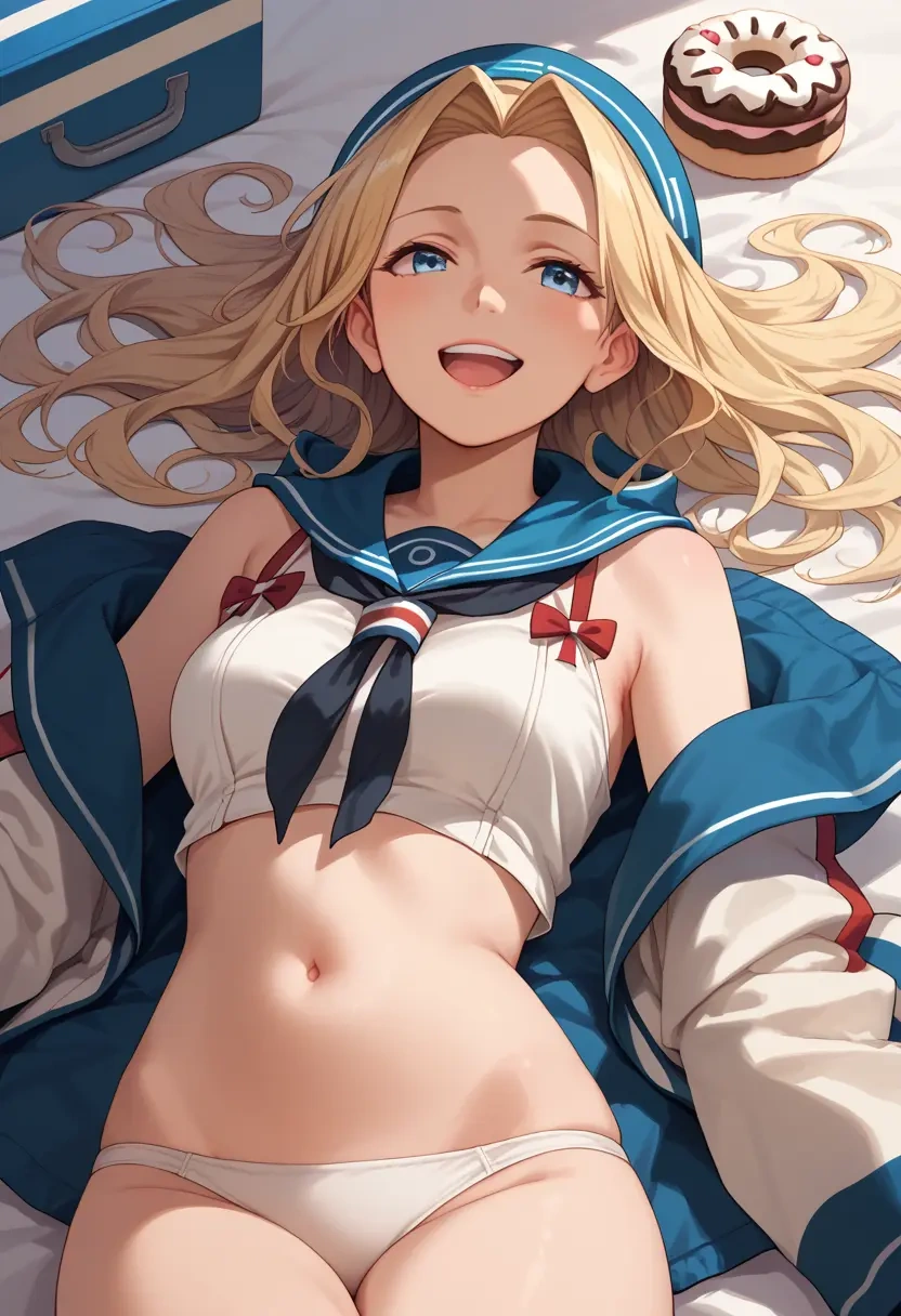 kantai_collection,colorado_(kancolle),crop windbreaker,shorts  - 