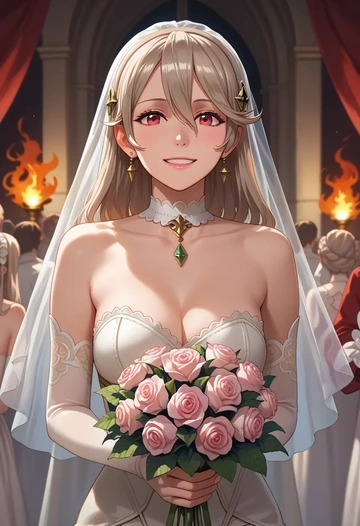 fire_emblem,corrin_(fire_emblem),wedding  - AI generated anime art