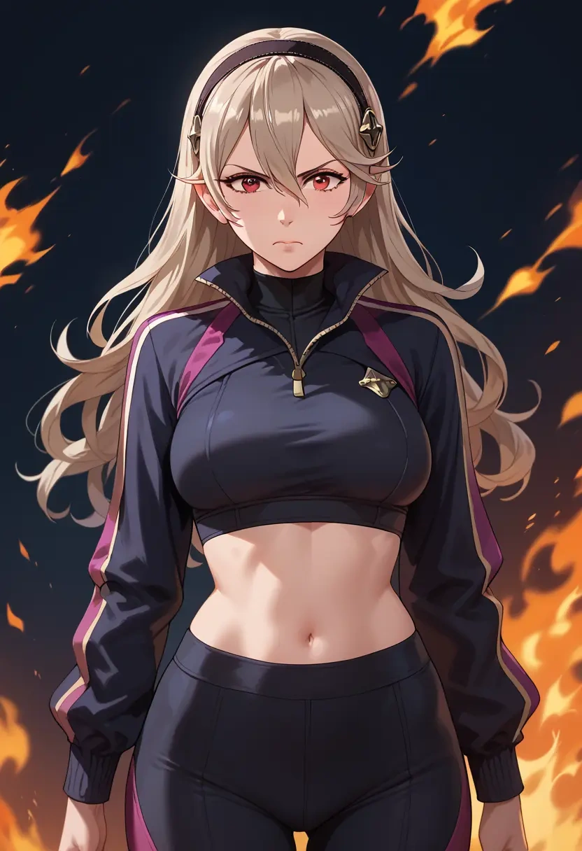 fire_emblem,corrin_(fire_emblem),athletic,track suit  - 