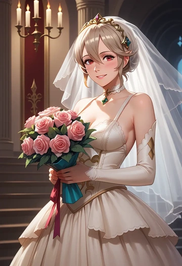 fire_emblem,corrin_(fire_emblem),wedding  - AI generated anime art