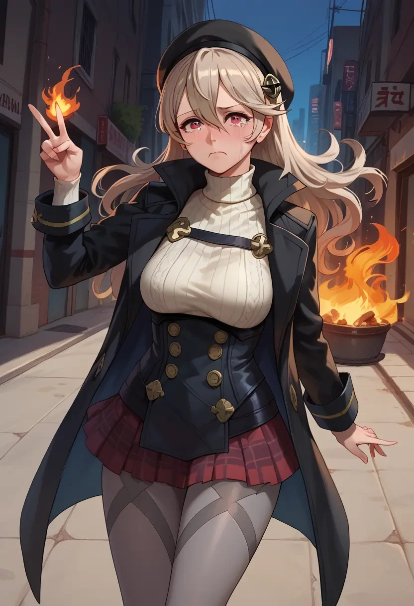 fire_emblem,corrin_(fire_emblem),winter,student uniform,pea coat  - 