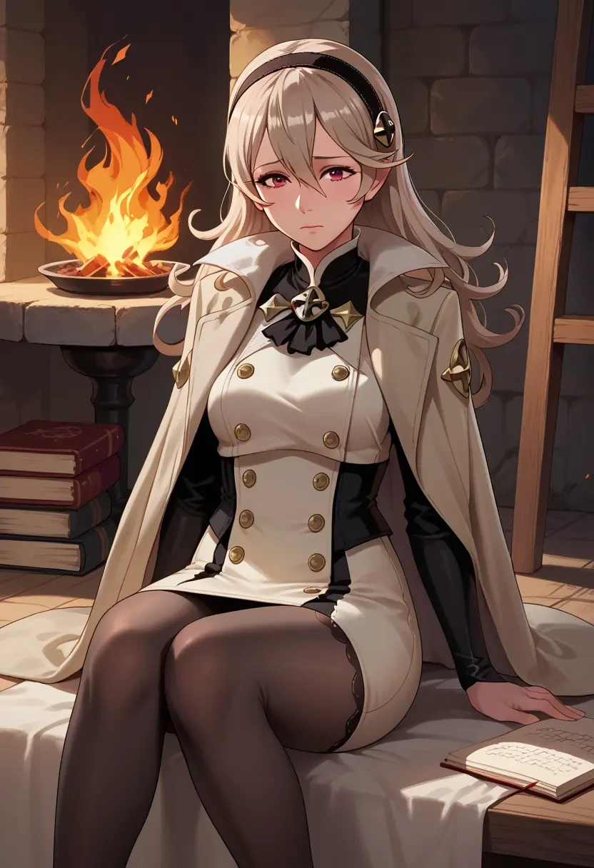 fire_emblem,corrin_(fire_emblem),coat,long,double-breasted,pencil skirt  - 