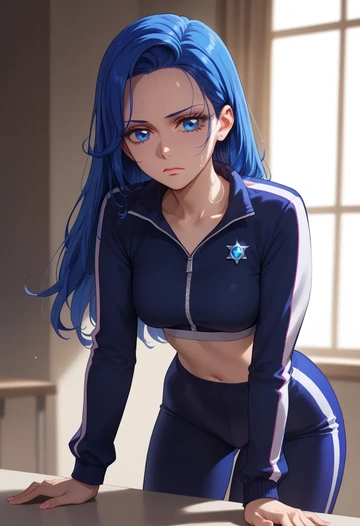 precure,cure_beauty,athletic,track suit  - AI generated anime art