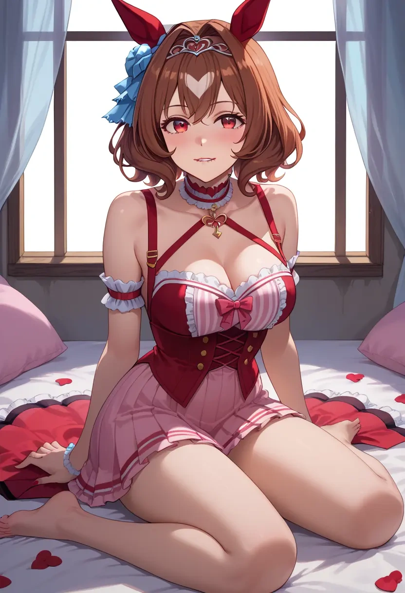 umamusume,daiwa_scarlet_(umamusume),silk slip dress  - 