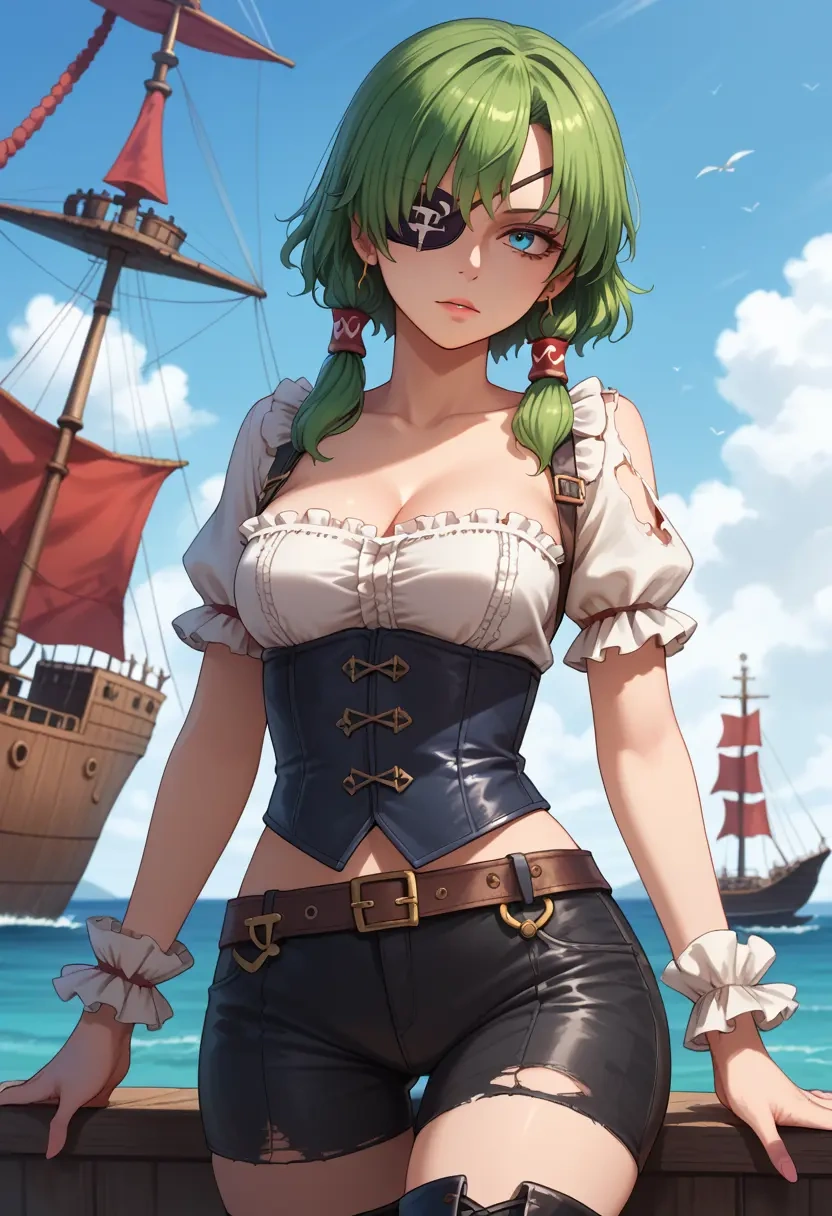 touhou,daiyousei,pirate  - 