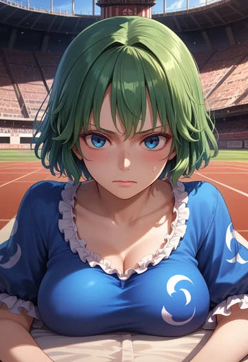 touhou,daiyousei,athletic  - AI generated anime art