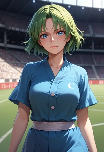 touhou,daiyousei,athletic  - AI generated anime art