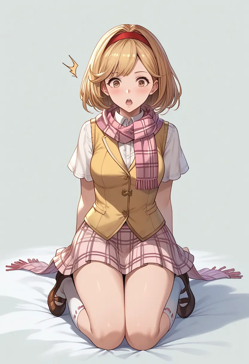 granblue_fantasy,djeeta_(granblue_fantasy),spring,student uniform,vest  - 