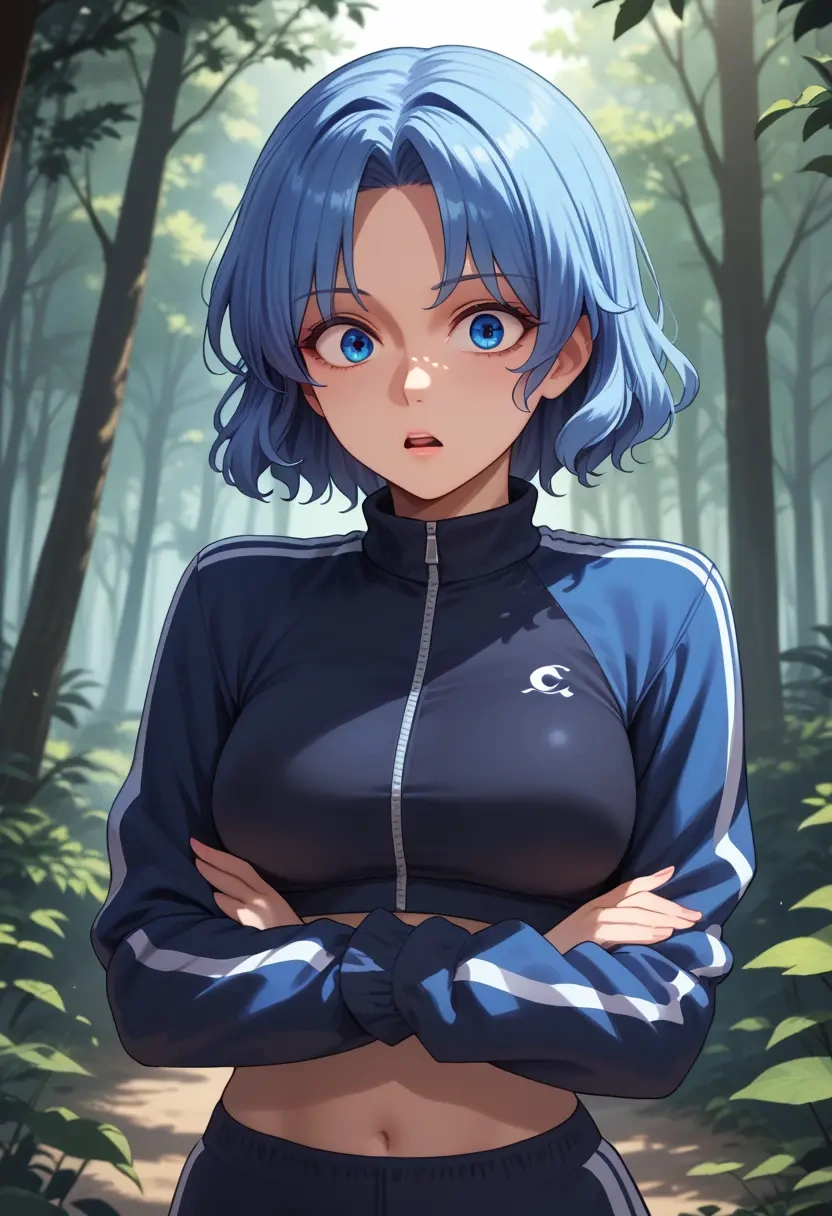 touhou,doremy_sweet,athletic,track suit  - 