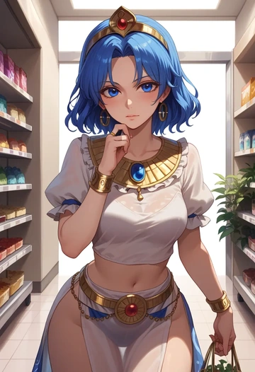 touhou,doremy_sweet,Egyptian  - AI generated anime art