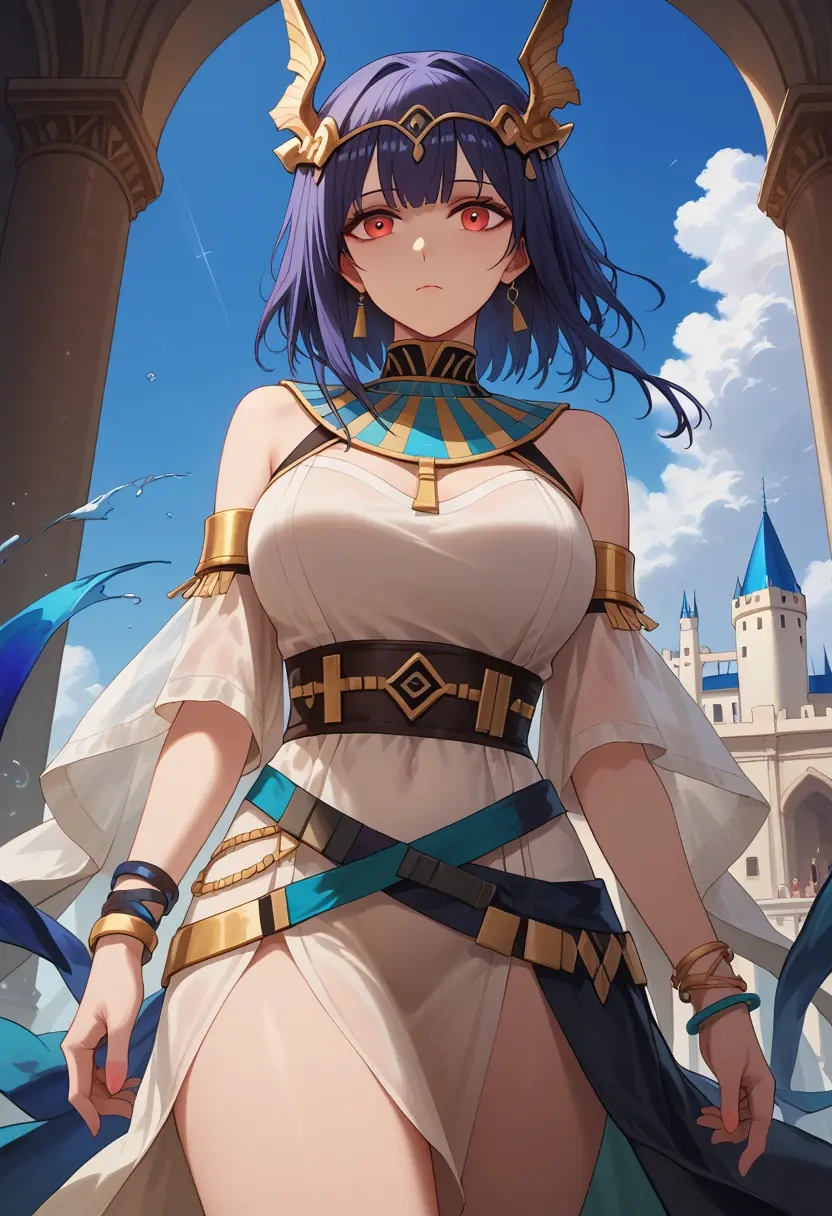 arknights,dusk_(arknights),Egyptian  - 