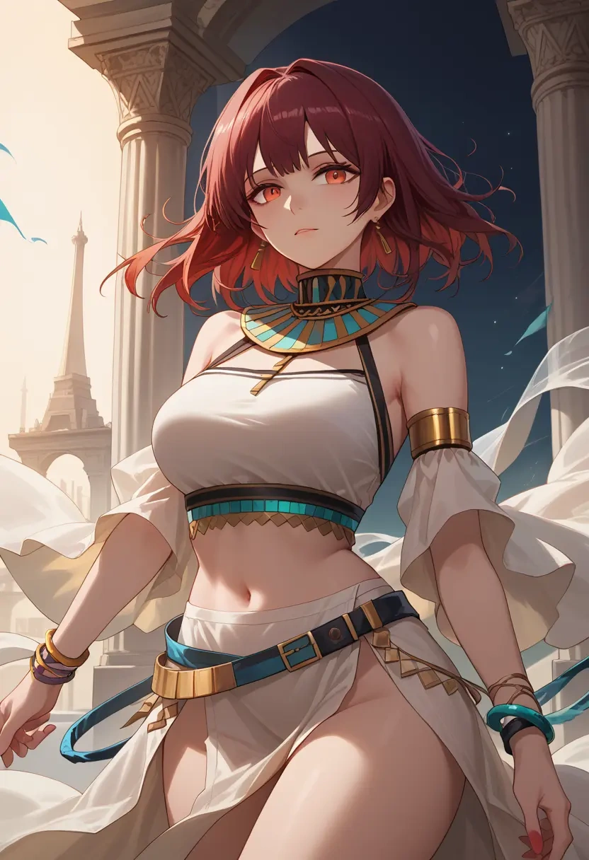 arknights,dusk_(arknights),Egyptian  - 