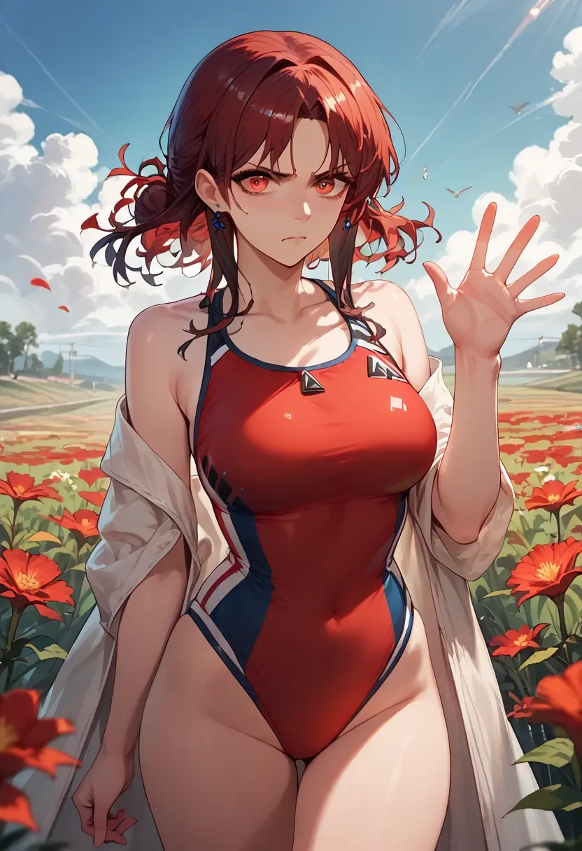 arknights,dusk_(arknights),swimsuit,sexy  - 