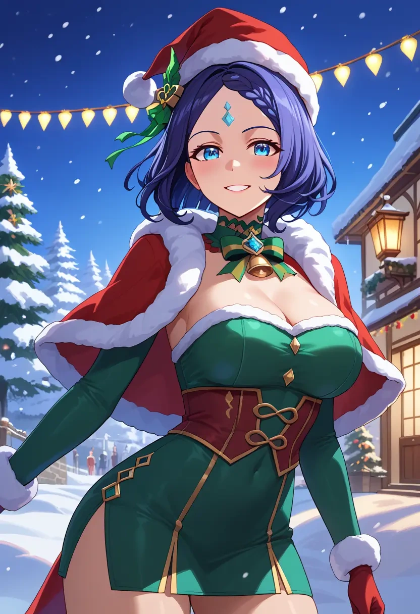 umamusume,eishin_flash_(umamusume),Christmas,dress  - 