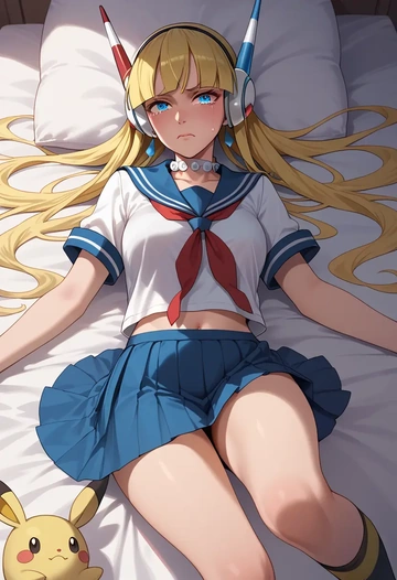 pokemon,elesa_(pokemon),sailor, uniform  - AI generated anime art