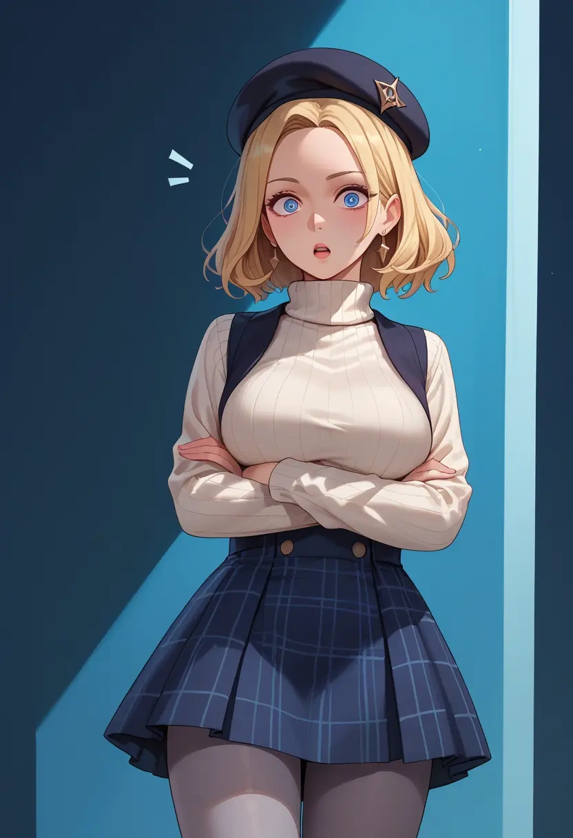 tera_online,elin,winter,student uniform,pea coat  - 