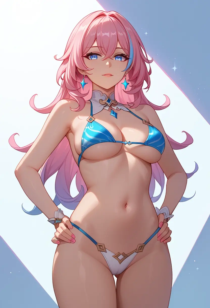 honkai_(series),elysia_(honkai_impact),bikini  - 