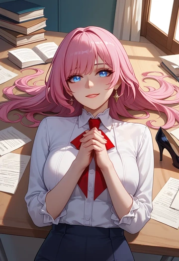 honkai_(series),elysia_(honkai_impact),OL  - AI generated anime art