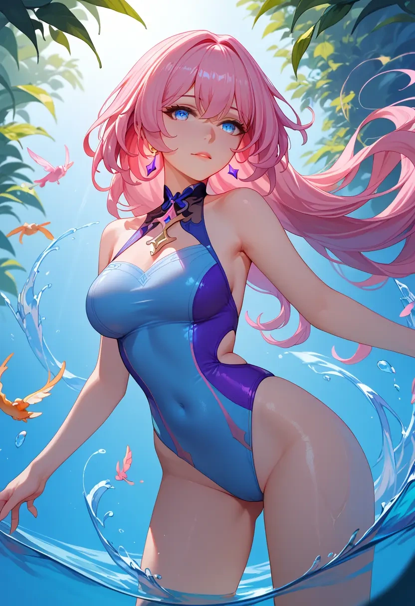 honkai_(series),elysia_(honkai_impact),swimsuit,sexy  - 