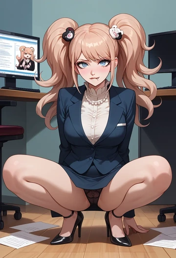 danganronpa_(series),enoshima_junko,OL  - AI generated anime art