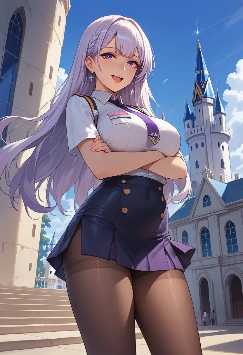 azur_lane,enterprise_(azur_lane),shorts, pantyhose  - 