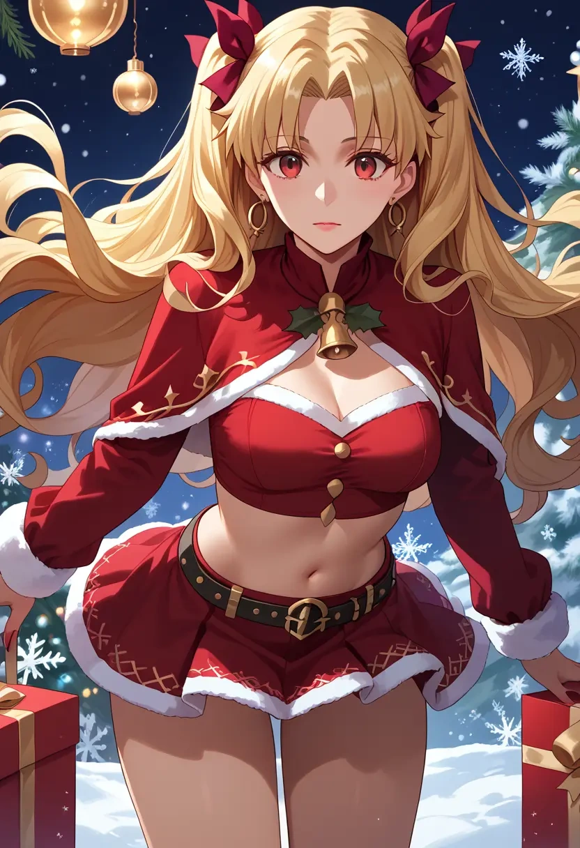 fate_(series),ereshkigal_(fate),Christmas,skirt  - 