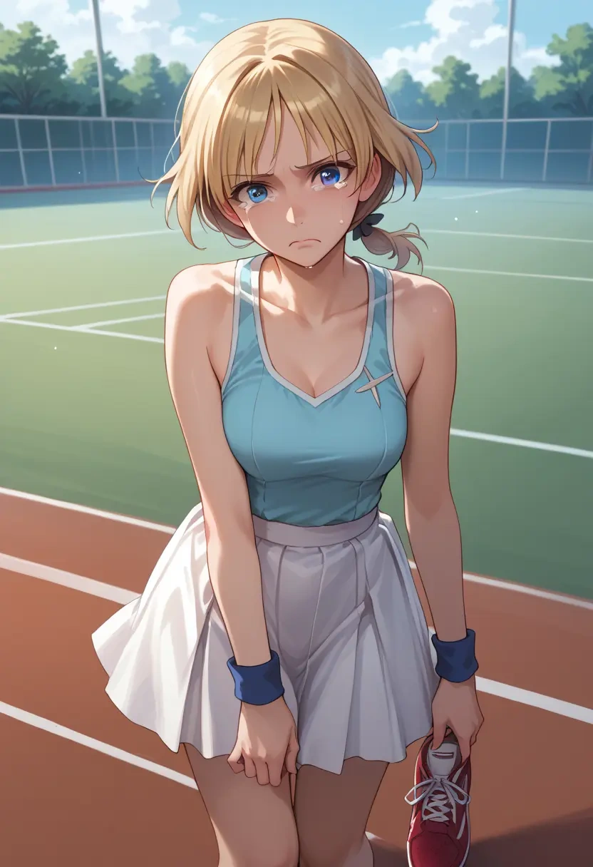 world_witches_series,erica_hartmann,tennis skirt  - 