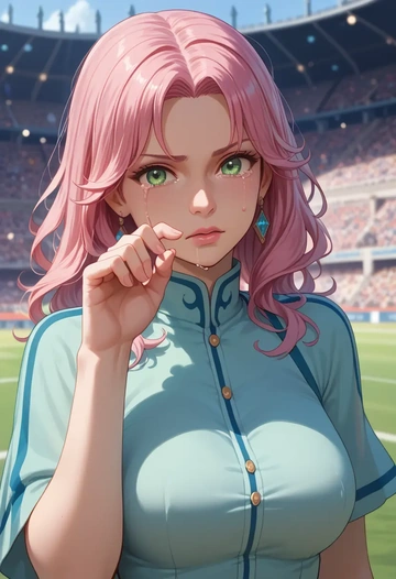 tales_of_(series),estellise_sidos_heurassein,athletic  - AI generated anime art