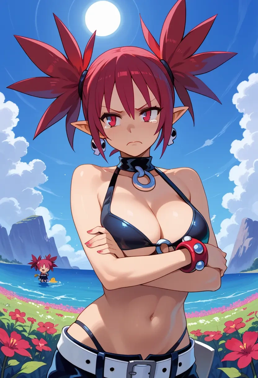 disgaea,etna_(disgaea),bikini  - 