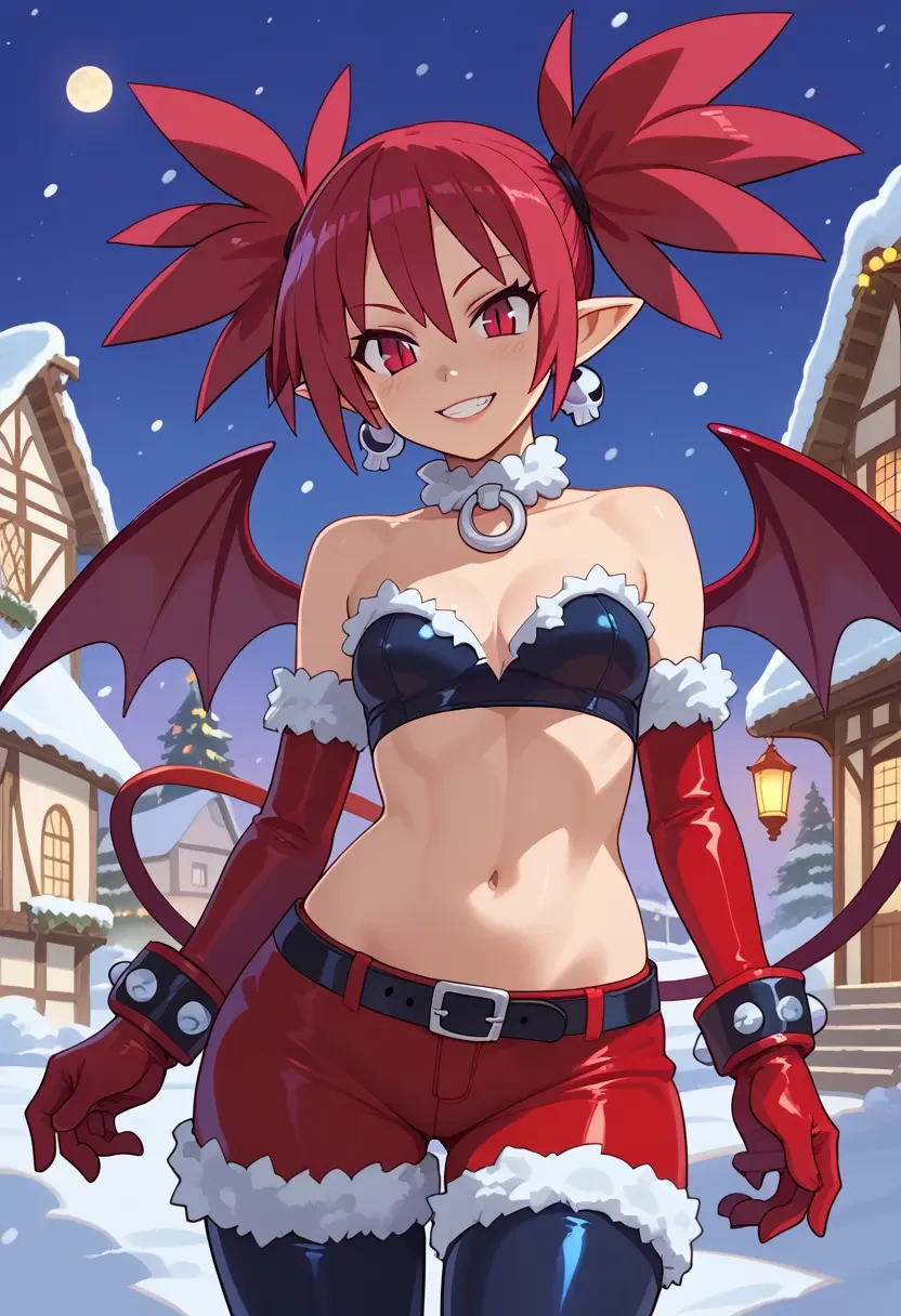 disgaea,etna_(disgaea),Christmas,dress  - 