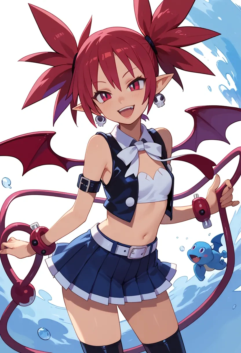 disgaea,etna_(disgaea),spring,student uniform,vest  - 