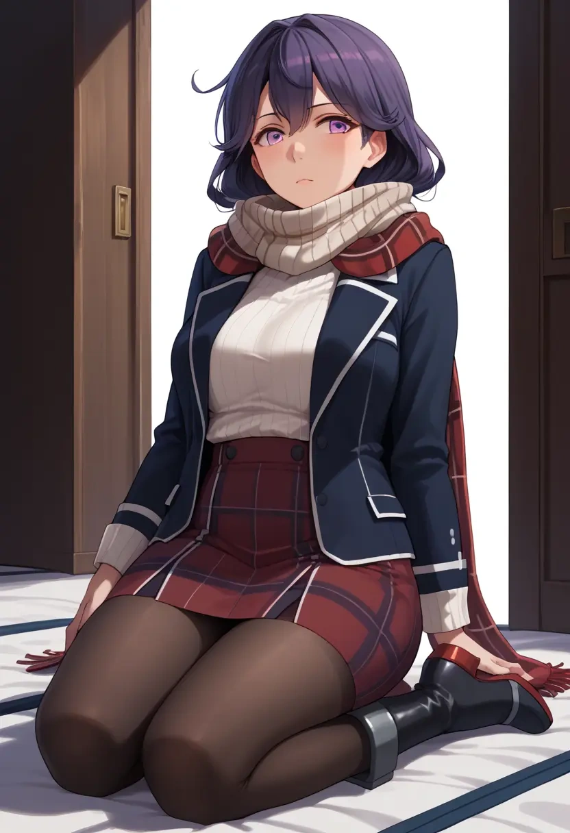 kantai_collection,etorofu_(kancolle),winter,student uniform,fur-collared jacket  - 