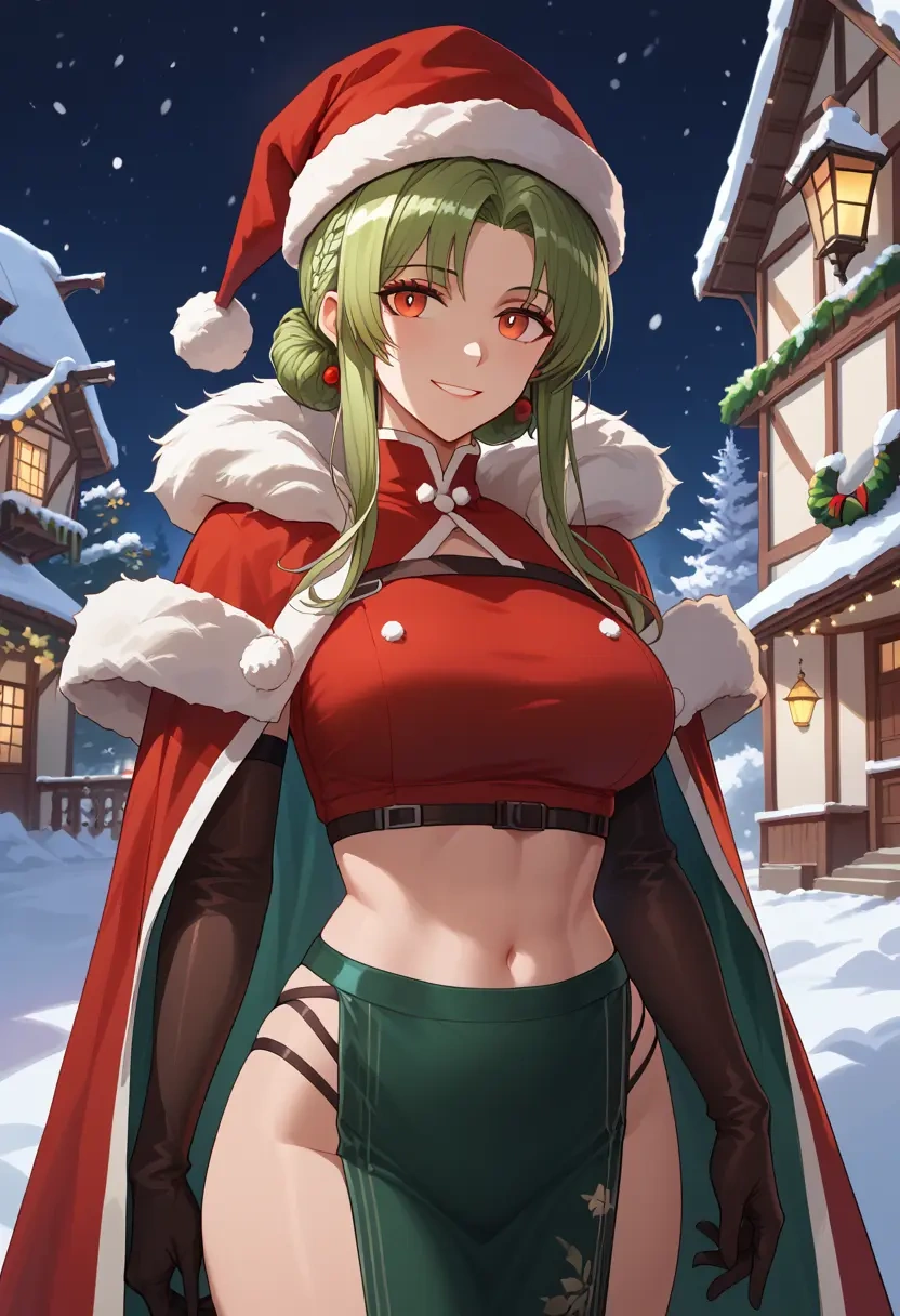 arknights,exusiai_(arknights),Christmas,dress  - 