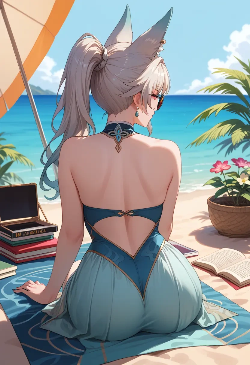 star rail,feixiao,swimsuit,sexy  - 