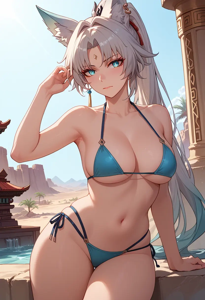 star rail,feixiao,bikini  - 