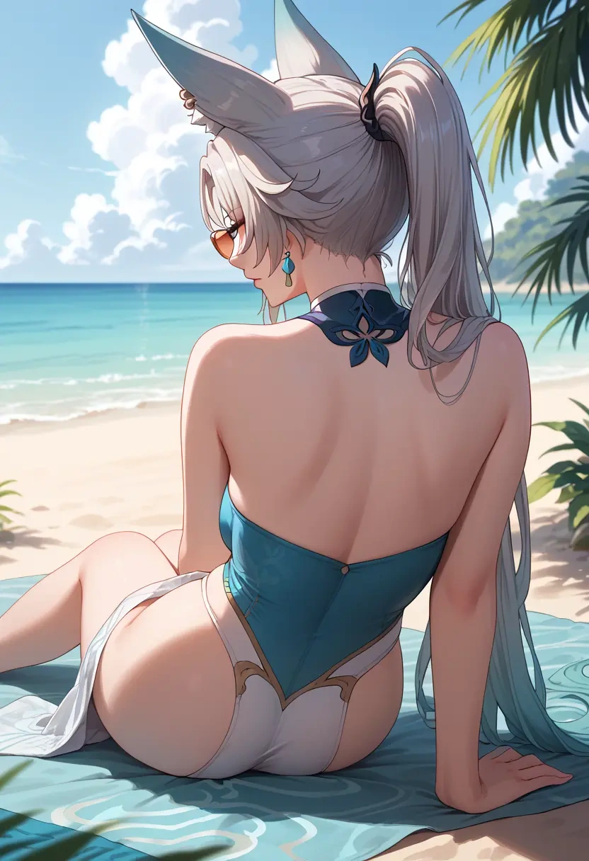 star rail,feixiao,swimsuit,sexy  - 