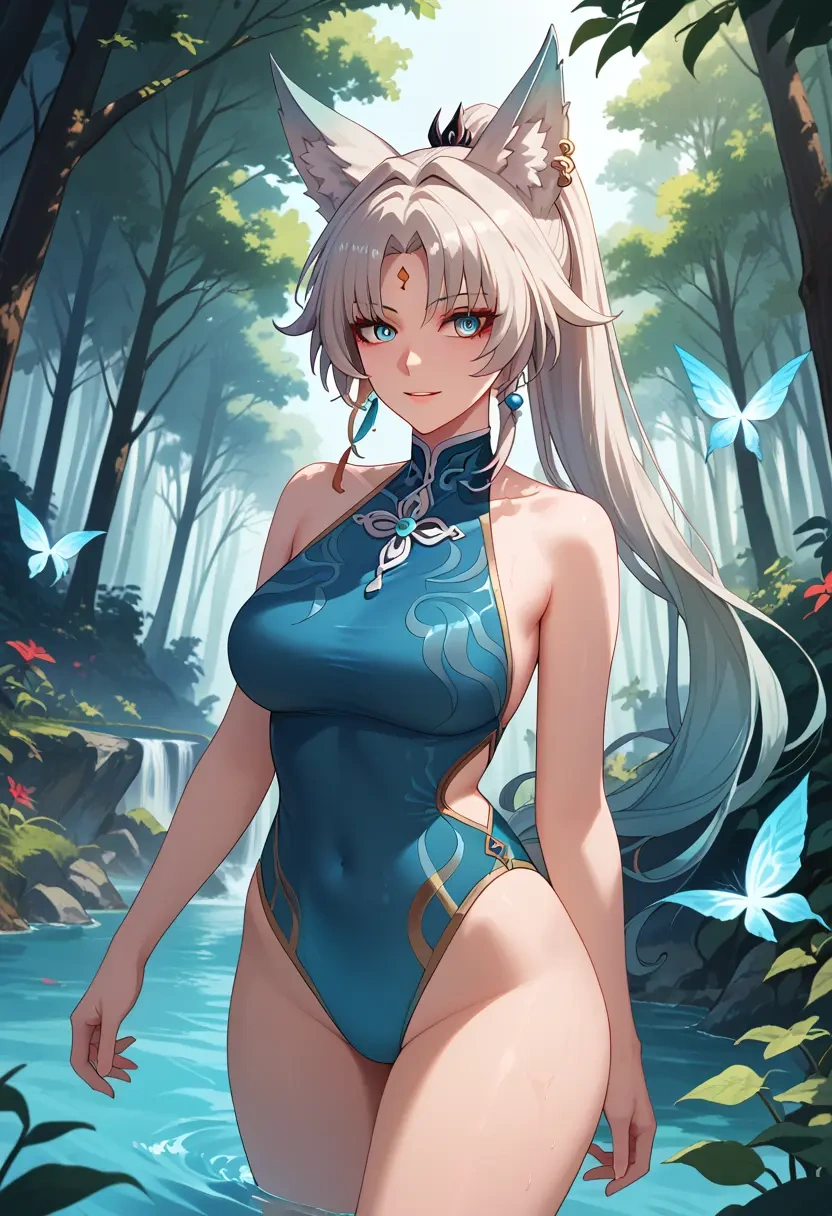 star rail,feixiao,swimsuit,sexy  - 