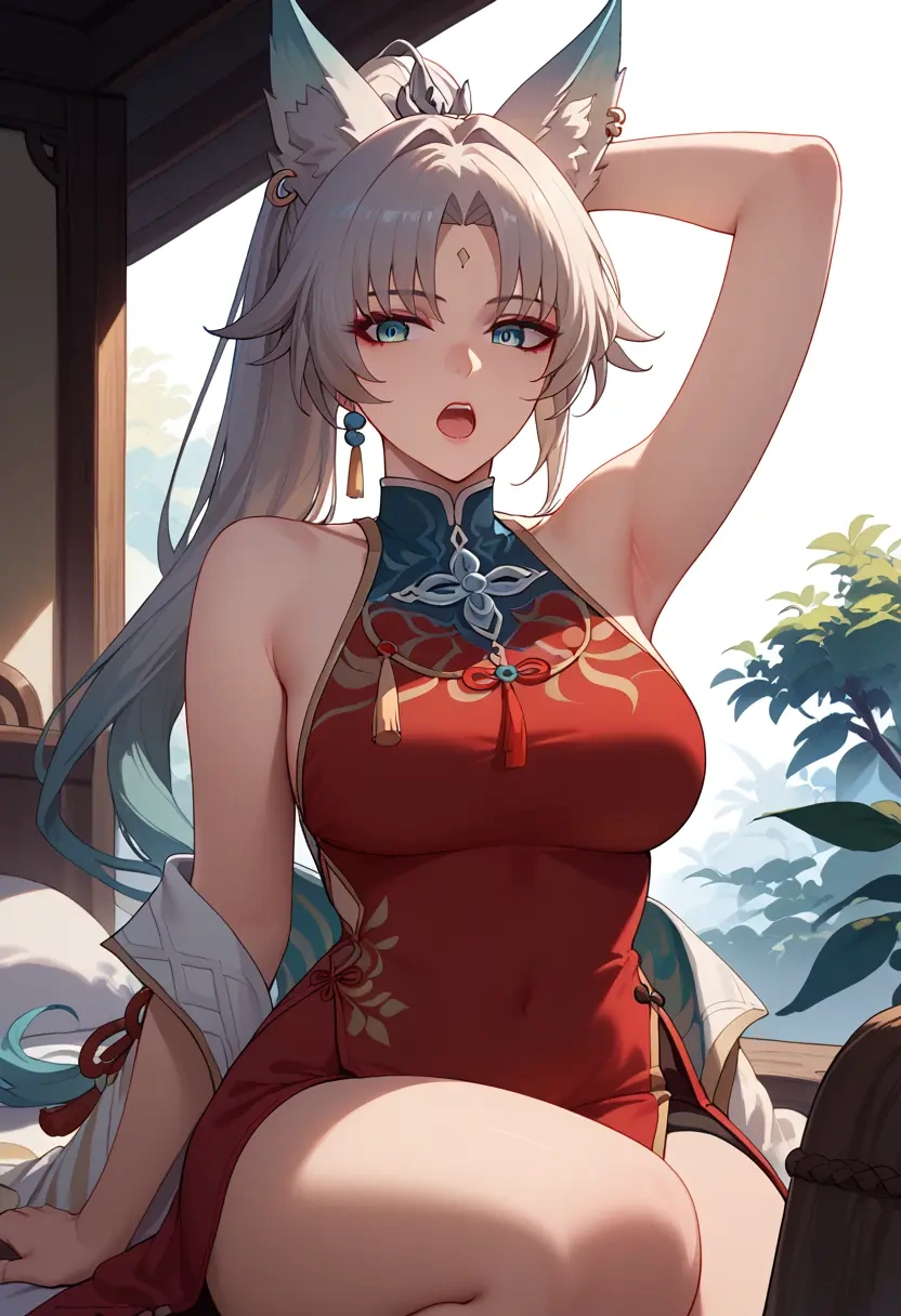 star rail,feixiao,qipao  - 