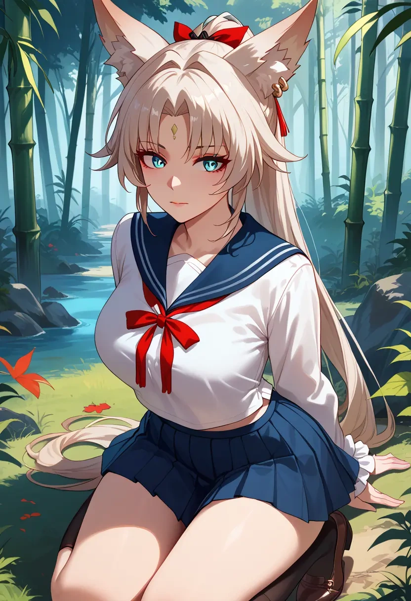 star rail,feixiao,sailor, uniform  - 