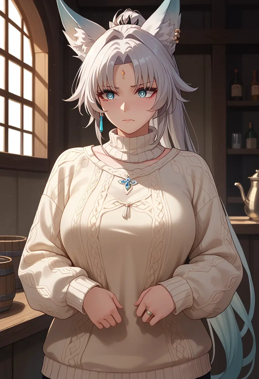 star rail,feixiao,sweater  - 