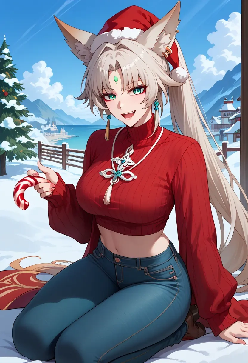 star rail,feixiao,Christmas  - 