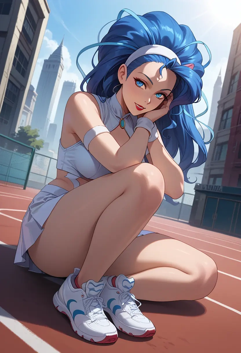 vampire_(game),felicia_(vampire),tennis skirt  - 