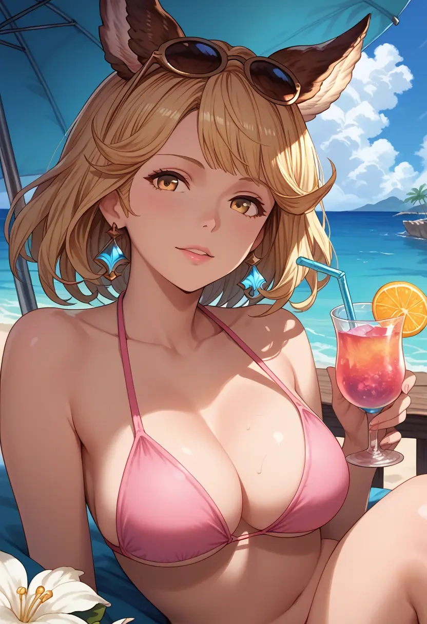 granblue_fantasy,ferry_(granblue_fantasy),bikini  - 