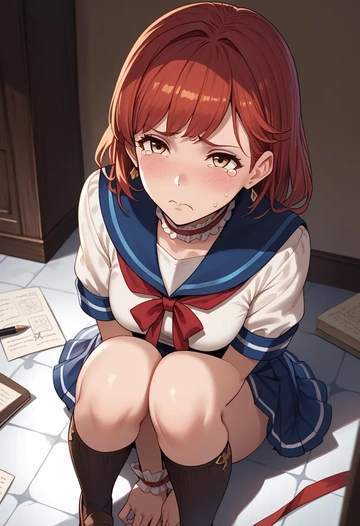 granblue_fantasy,ferry_(granblue_fantasy),sailor, uniform  - AI generated anime art