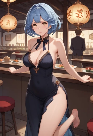 granblue_fantasy,ferry_(granblue_fantasy),nightdress  - AI generated anime art